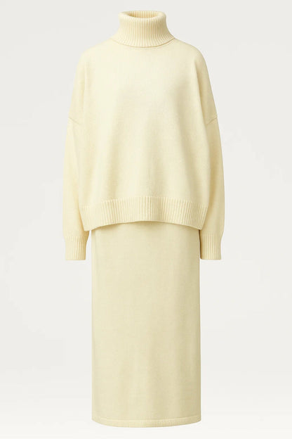 Irene - Completo Maglia a Due Pezzi Collo Alto