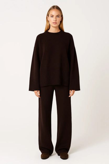 Ivana - Completo Maglia e Pantaloni Ampi Casual