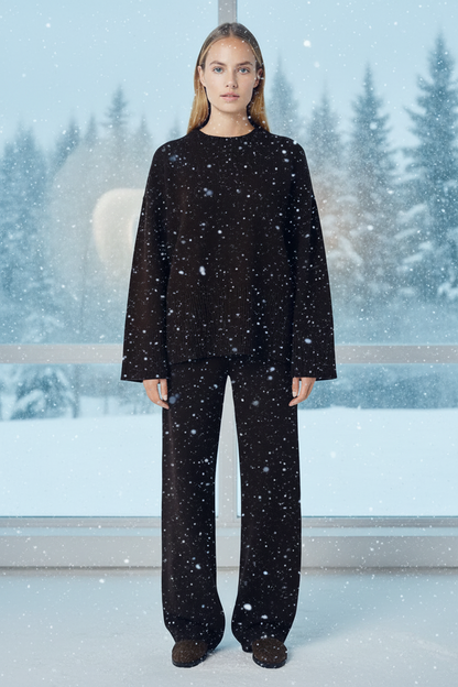 Ivana - Completo Maglia e Pantaloni Ampi Casual