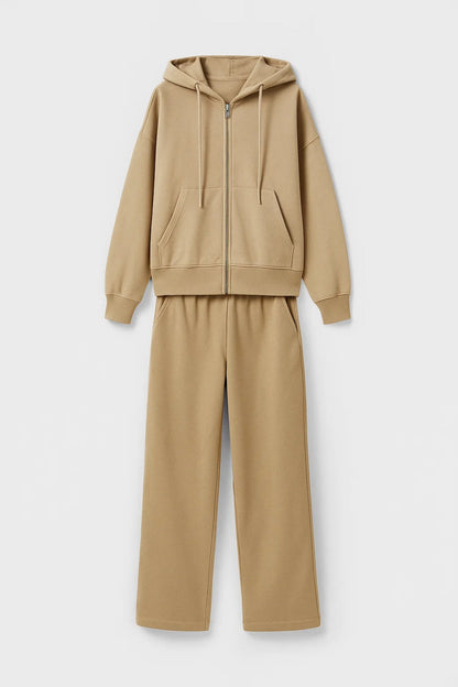 Giulia - Completo Sportivo con Felpa e Pantaloni Larghi