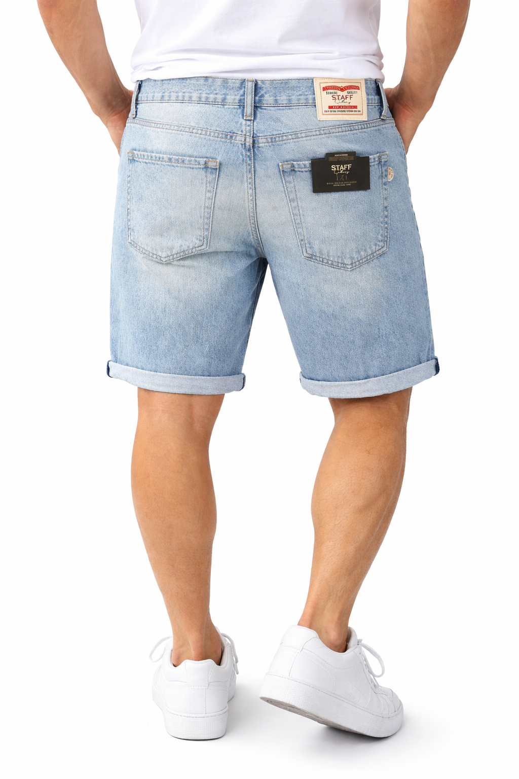 Isidoro - Bermuda Jeans Eco Sostenibile Uomo Contemporaneo