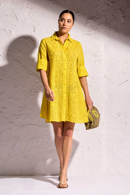 Angelica – Abito Camicia in Pizzo Stile Kayla Romantico