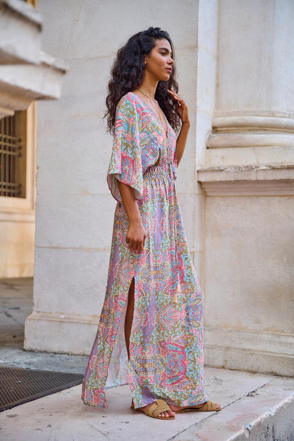 Amelia - Abito Maxi Donna Elegante Raffinato