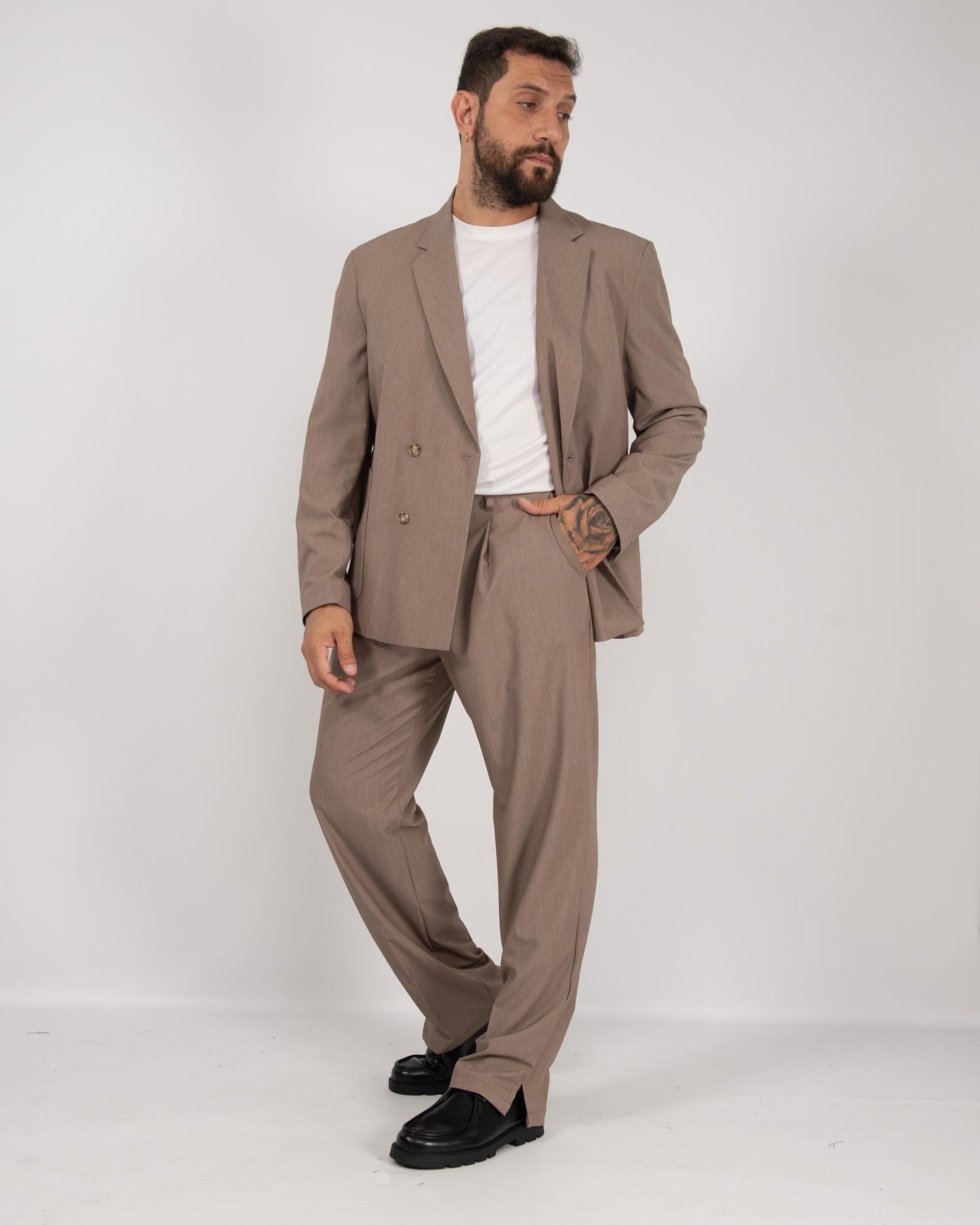 Renzone - Abito doppiopetto uomo elegante moderno