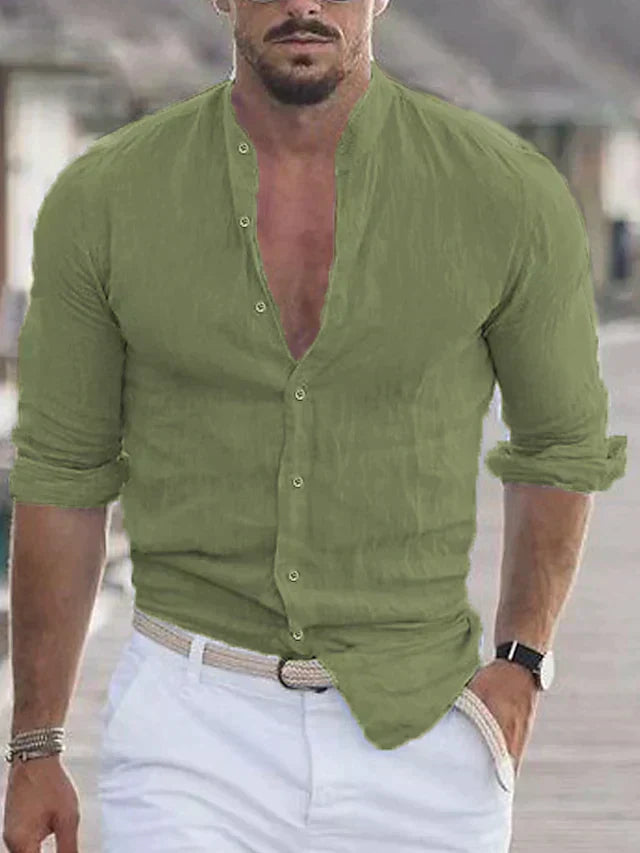 Ermanno – Camicia Da Uomo Dal Taglio Classico E Raffinato