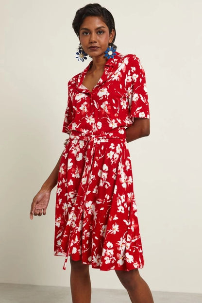 Daria – Abito con Cintura Stile Casual Raffinato