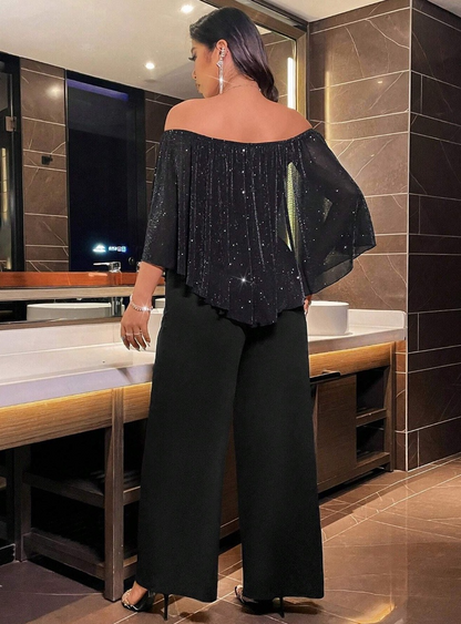 Ginevra - Tuta Intera Scollo Cuore Taglie Comode Donna