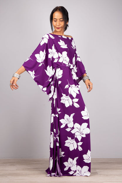 Marmisa - Abito Kaftano Maxi Donna Resort Elegante