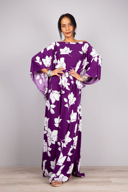 Marmisa - Abito Kaftano Maxi Donna Resort Elegante