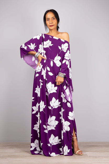 Marmisa - Abito Kaftano Maxi Donna Resort Elegante
