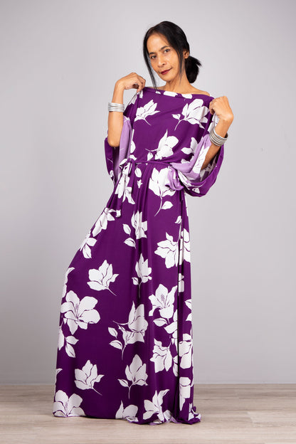 Marmisa - Abito Kaftano Maxi Donna Resort Elegante