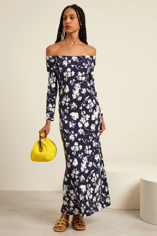Diletta – Abito con Spalle Scoperte Elegante Estivo