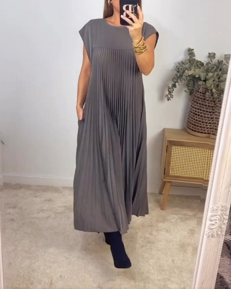 Bianca – Abito Donna a Tinta Unita Elegante e Versatile