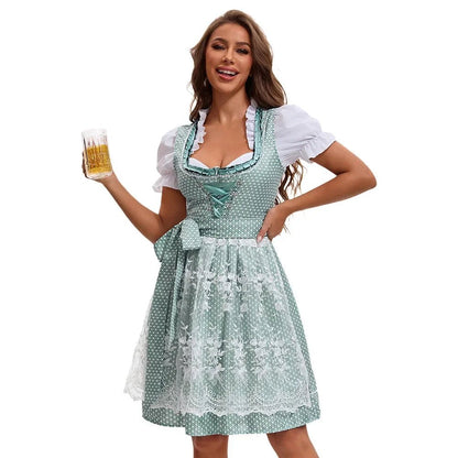 Amata - Abito Dirndl in stile bavarese da donna