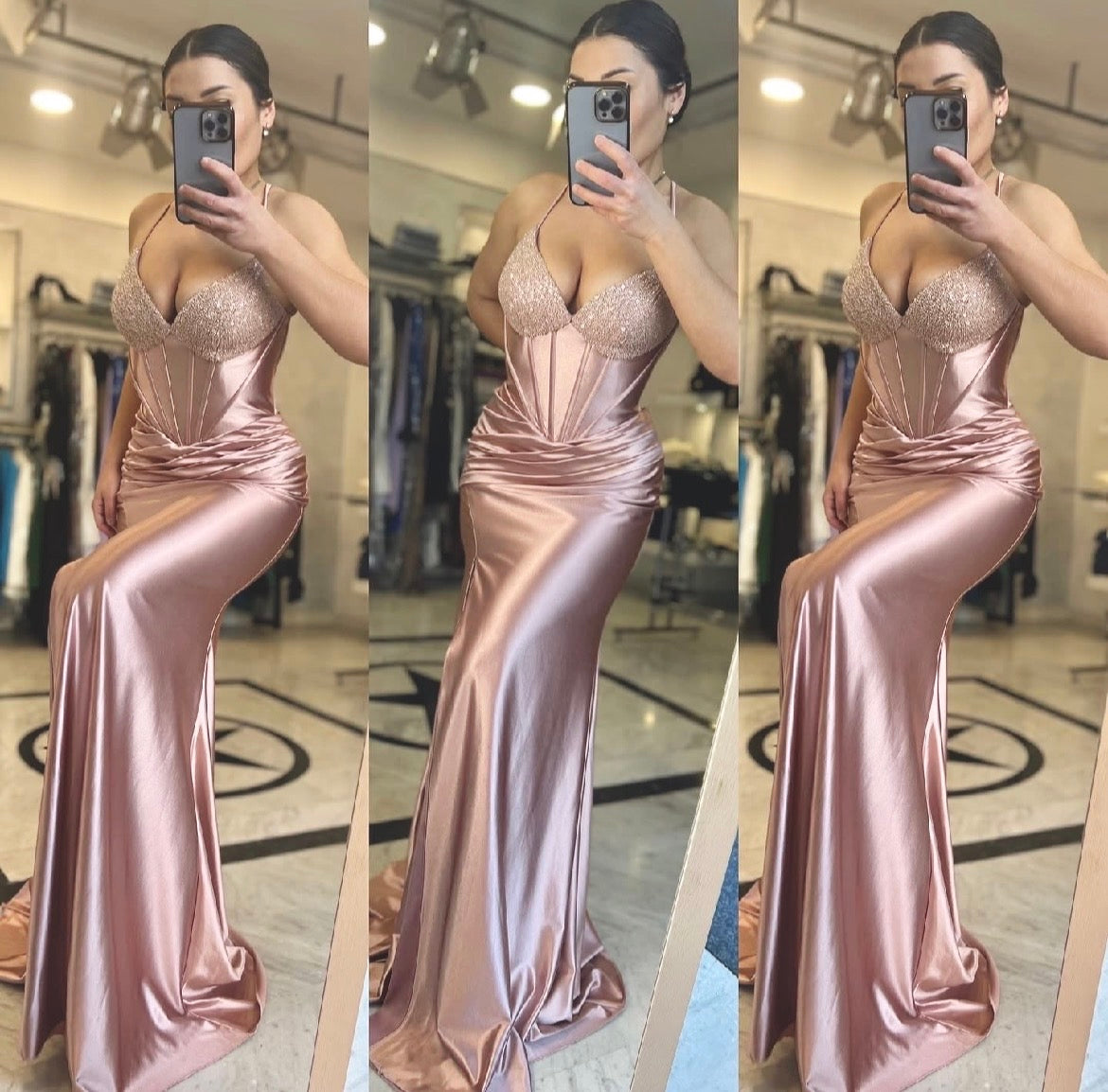 Helena - Abito Cerimonia Alta Qualità Donna Elegante
