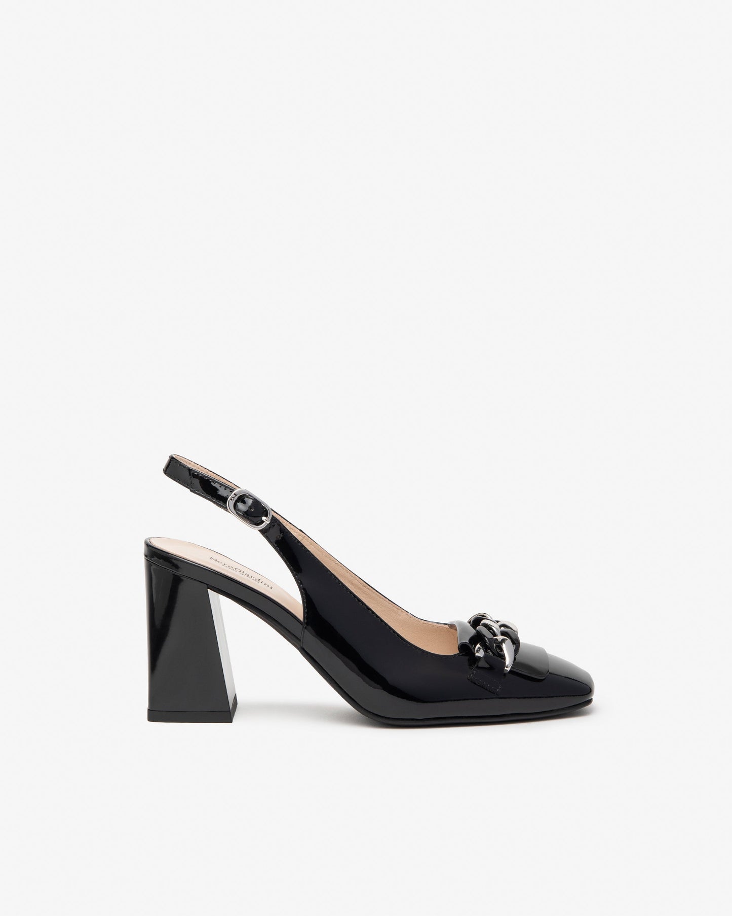 Concetta – Scarpe donna vernice eleganti tacco cerimonia