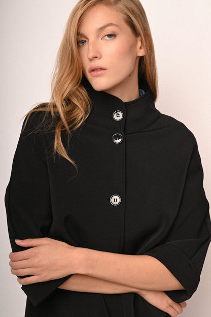 Ulderica – Cappa Donna con Maniche Crop Elegante