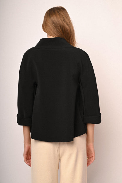 Ulderica – Cappa Donna con Maniche Crop Elegante