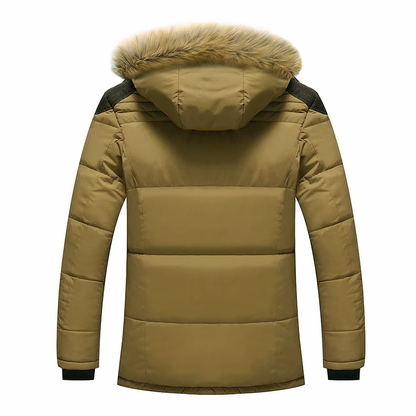 Ettorino - Parka Invernale Uomo Elegante con Cappuccio