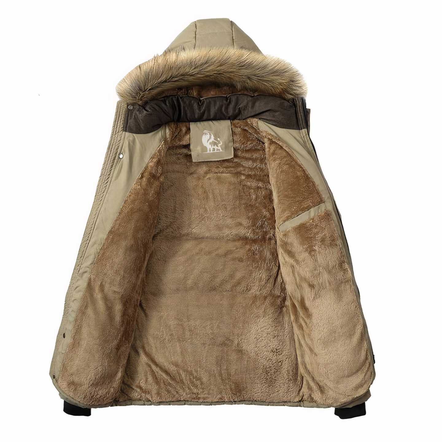 Ettorino - Parka Invernale Uomo Elegante con Cappuccio