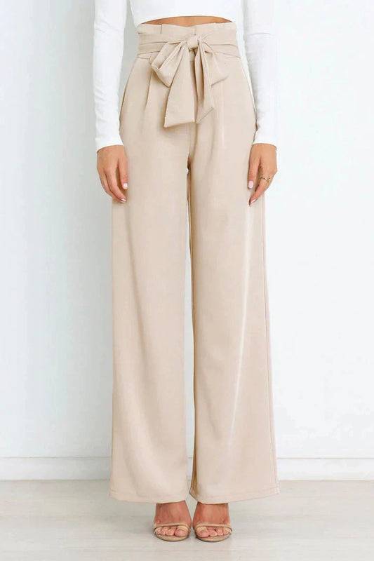 Filomena – Pantaloni Eleganti A Gamba Larga Dalla Linea Fluida