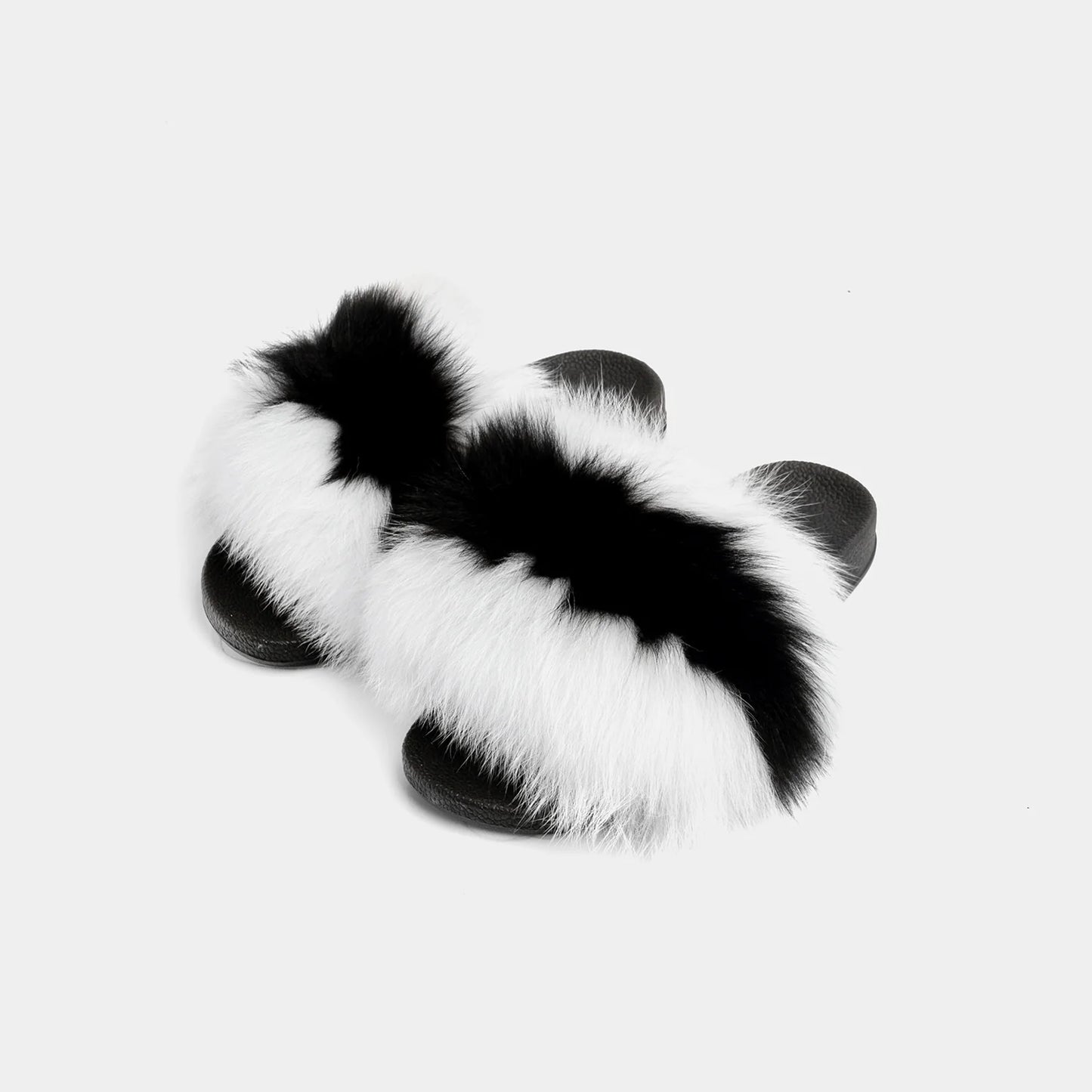 Alessina - Slipper con Fascia in Morbida Volpe