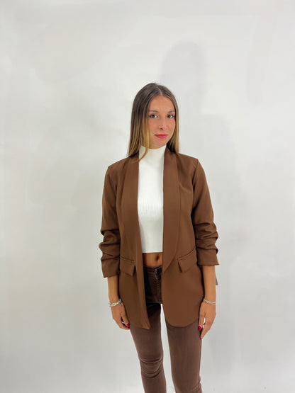 Janira - Blazer elegante da donna con maniche arrotolate