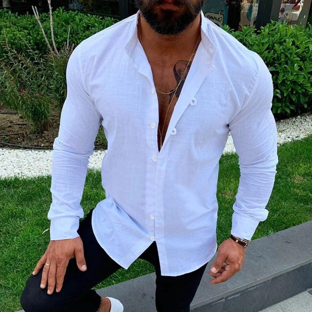 Ettore – Camicia Da Uomo Leggera E Raffinata Per L'Estate