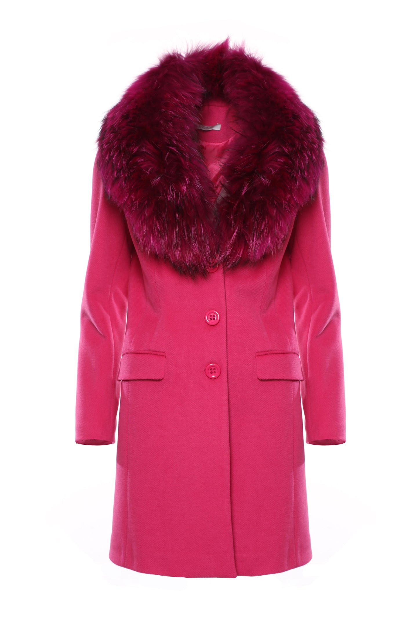 Stefania - Cappotto Slim Elegante con Collo Raffinato