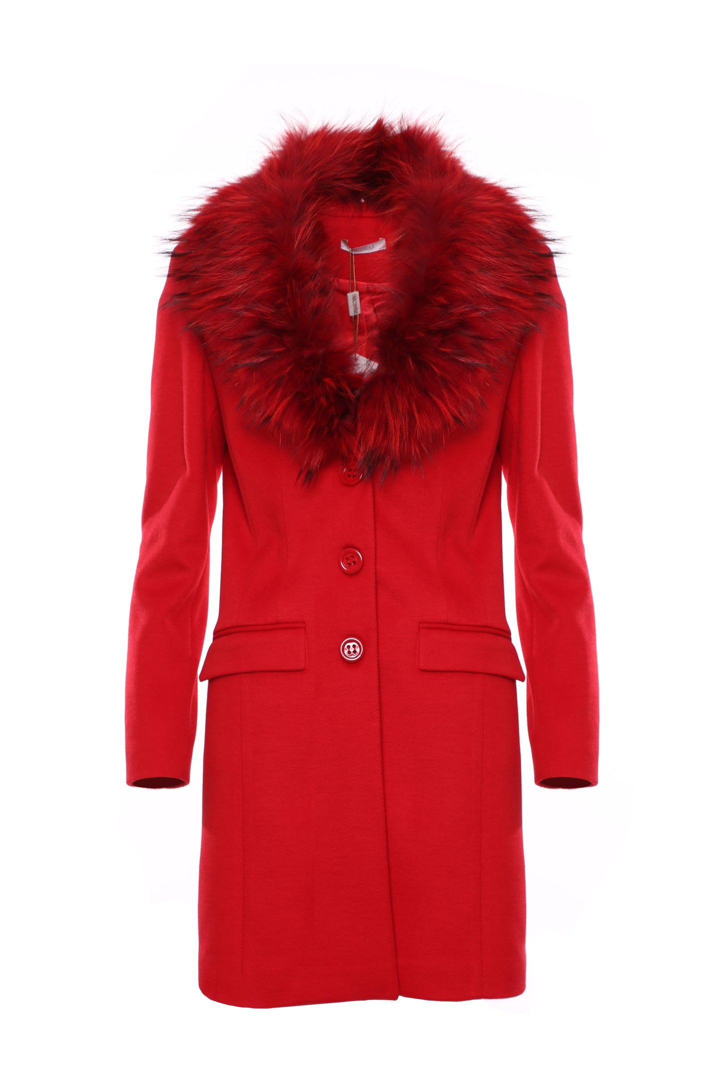 Stefania - Cappotto Slim Elegante con Collo Raffinato