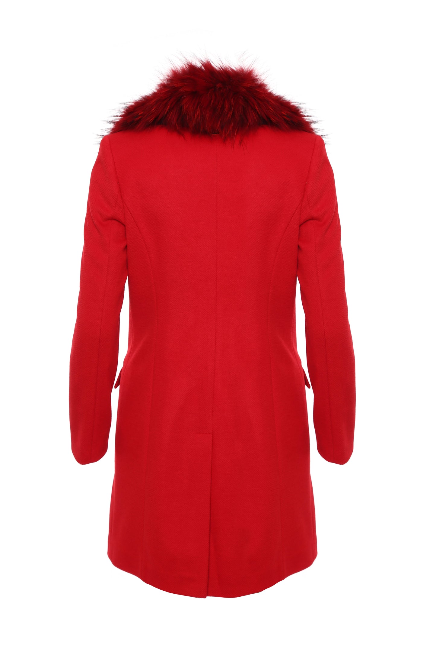 Stefania - Cappotto Slim Elegante con Collo Raffinato