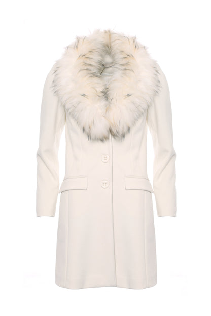 Stefania - Cappotto Slim Elegante con Collo Raffinato