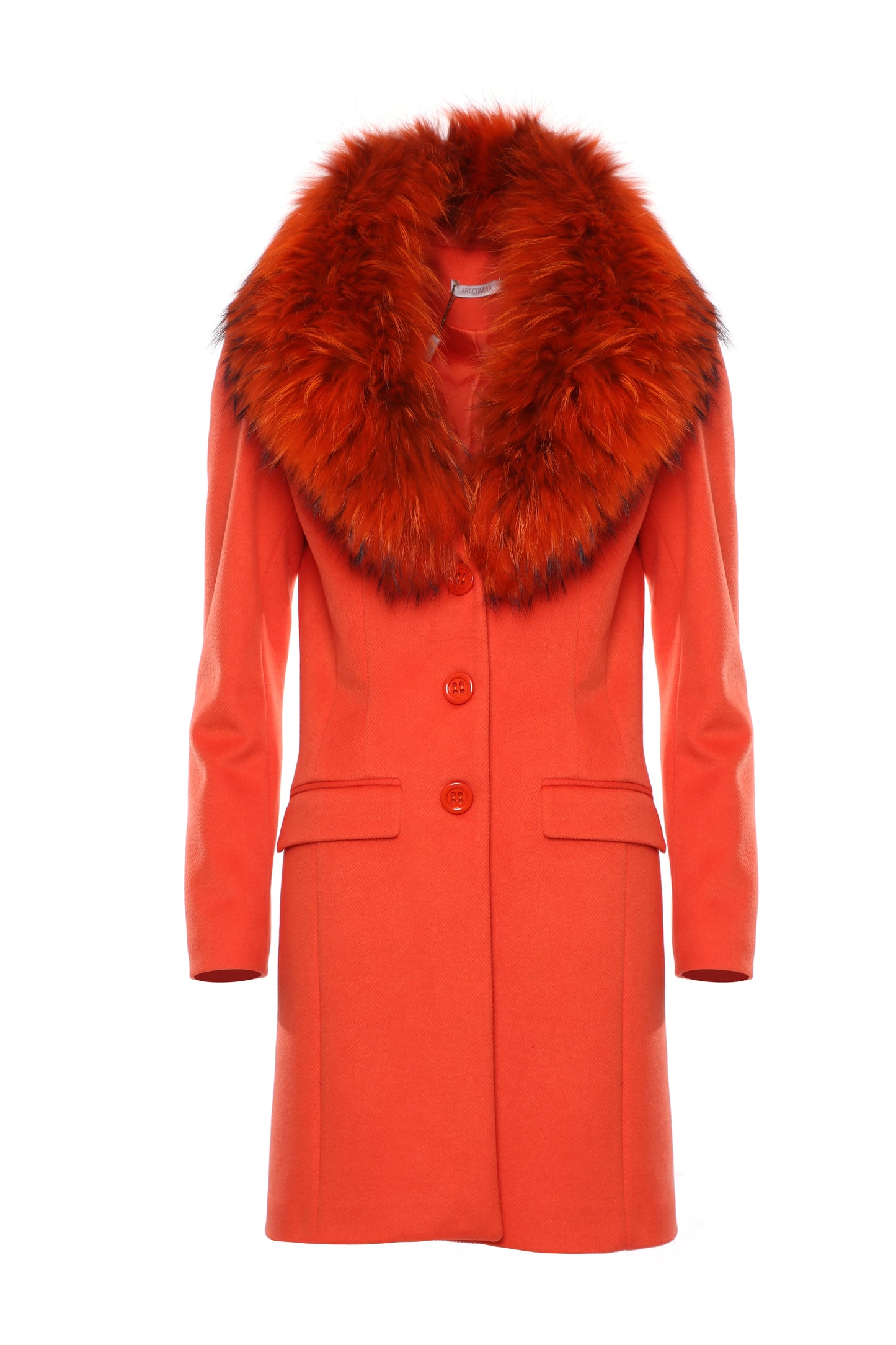 Stefania - Cappotto Slim Elegante con Collo Raffinato