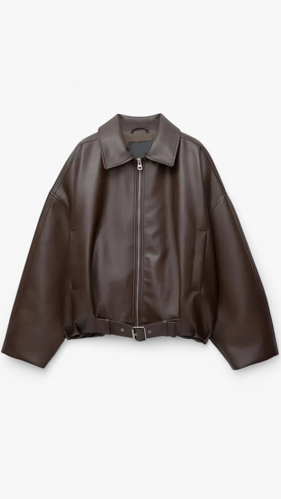 Honoria - Giacca corta da donna con cintura elegante