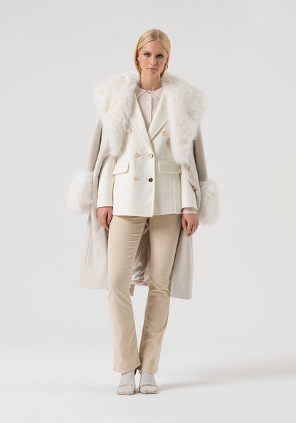 Renatina - Pantaloni bootcut donna effetto push up