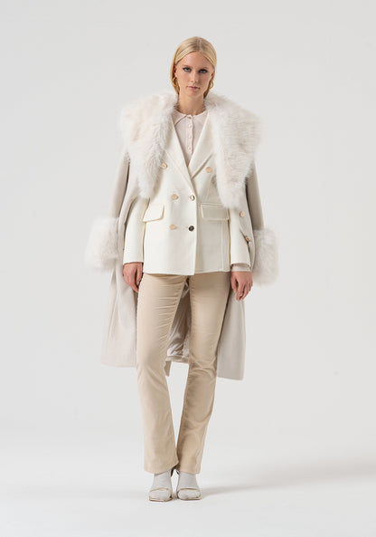Renatina - Pantaloni bootcut donna effetto push up