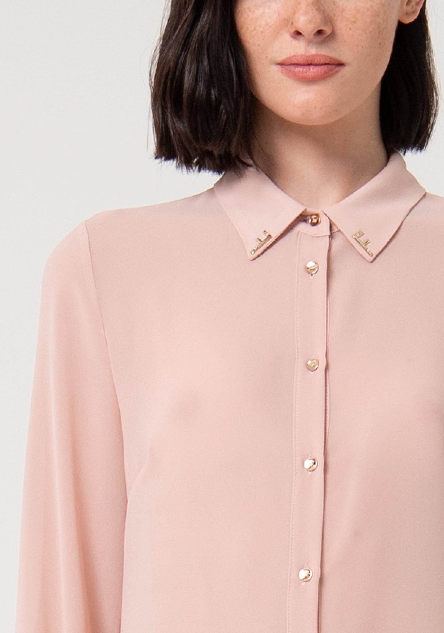 Renatino - Camicia regular donna elegante stile fluido