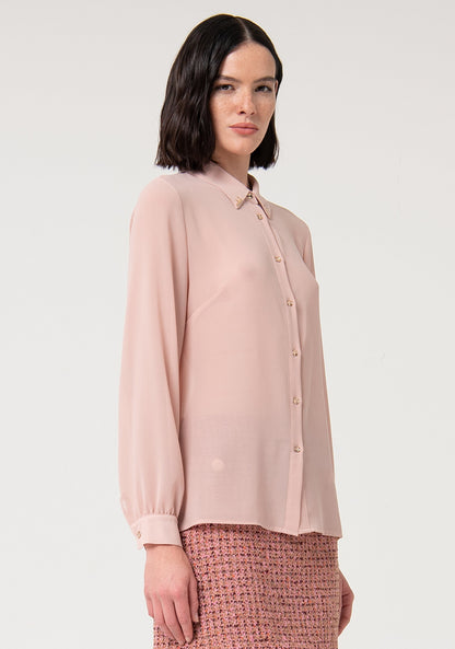 Renatino - Camicia regular donna elegante stile fluido