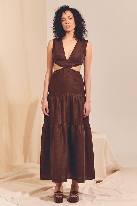 Federica – Abito April in Puro Lino Fresco e Chic 1