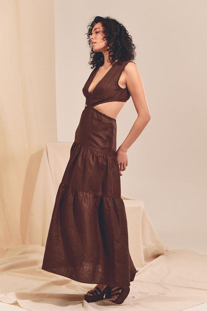 Federica – Abito April in Puro Lino Fresco e Chic 2