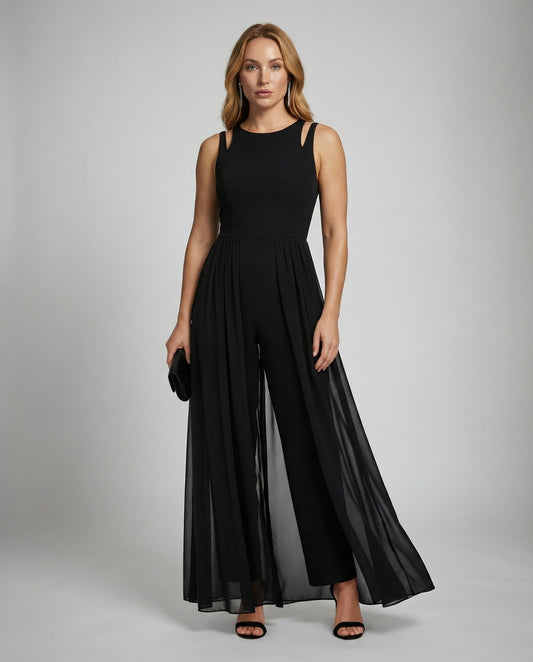 Elena – Jumpsuit Senza Maniche Dal Taglio Moderno E Versatile