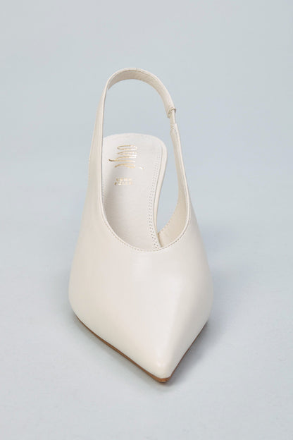 Ilenia - Slingback a Punta Eleganti Donna Contemporanee