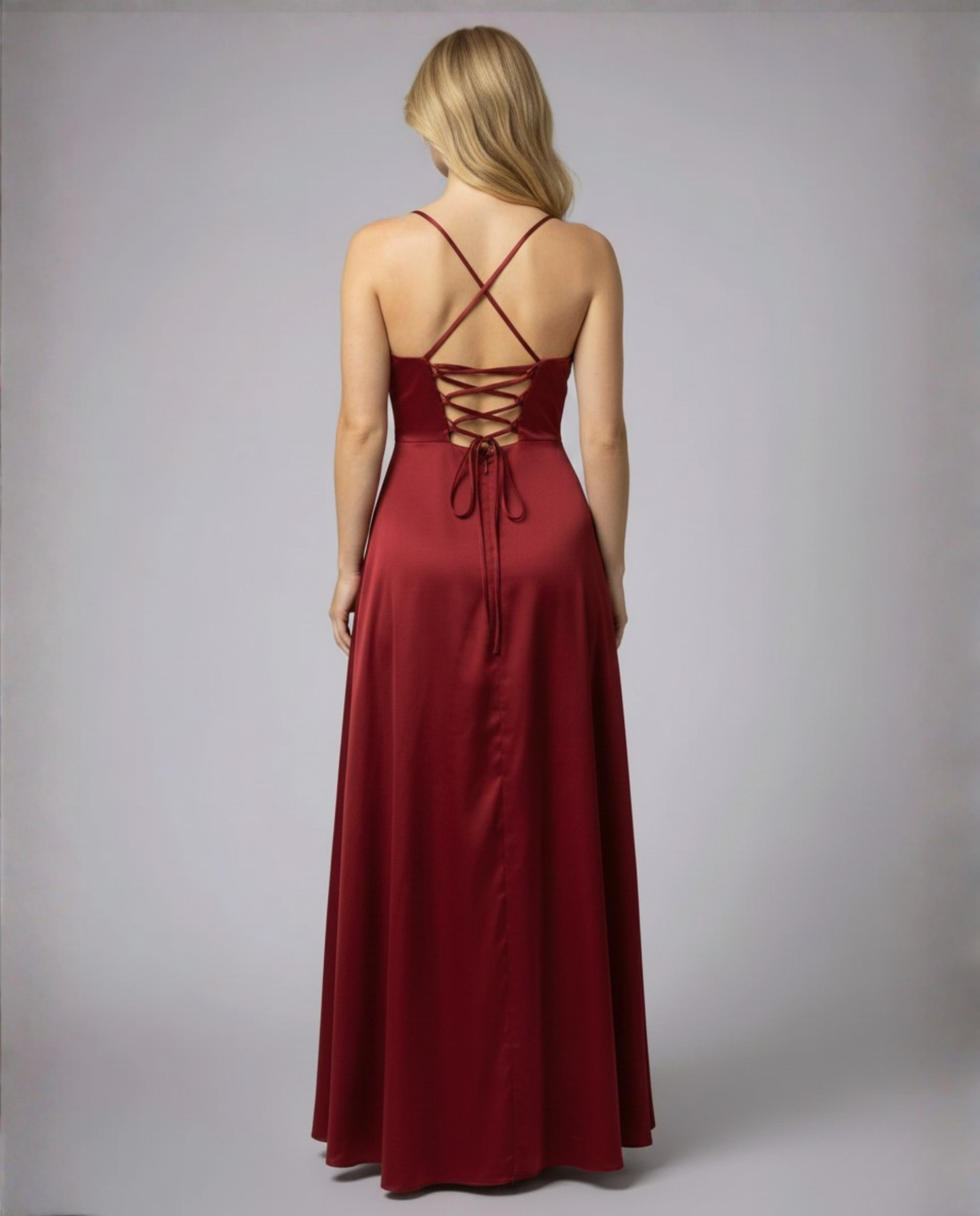 Elettra – Abito Maxi Elegante Dalla Linea Fluida E Raffinata