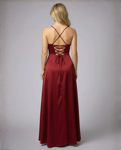 Elettra – Abito Maxi Elegante Dalla Linea Fluida E Raffinata