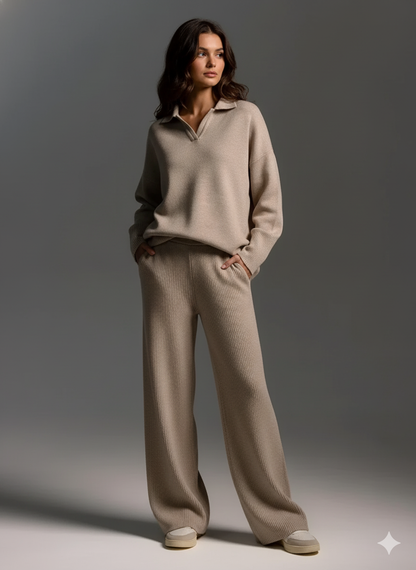 Lorenza - Completo in Maglia Donna Comodo ed Elegante