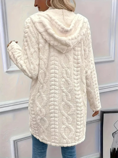 Patrizia - Giacca Donna in Pile con Bottoni Casual e Versatile