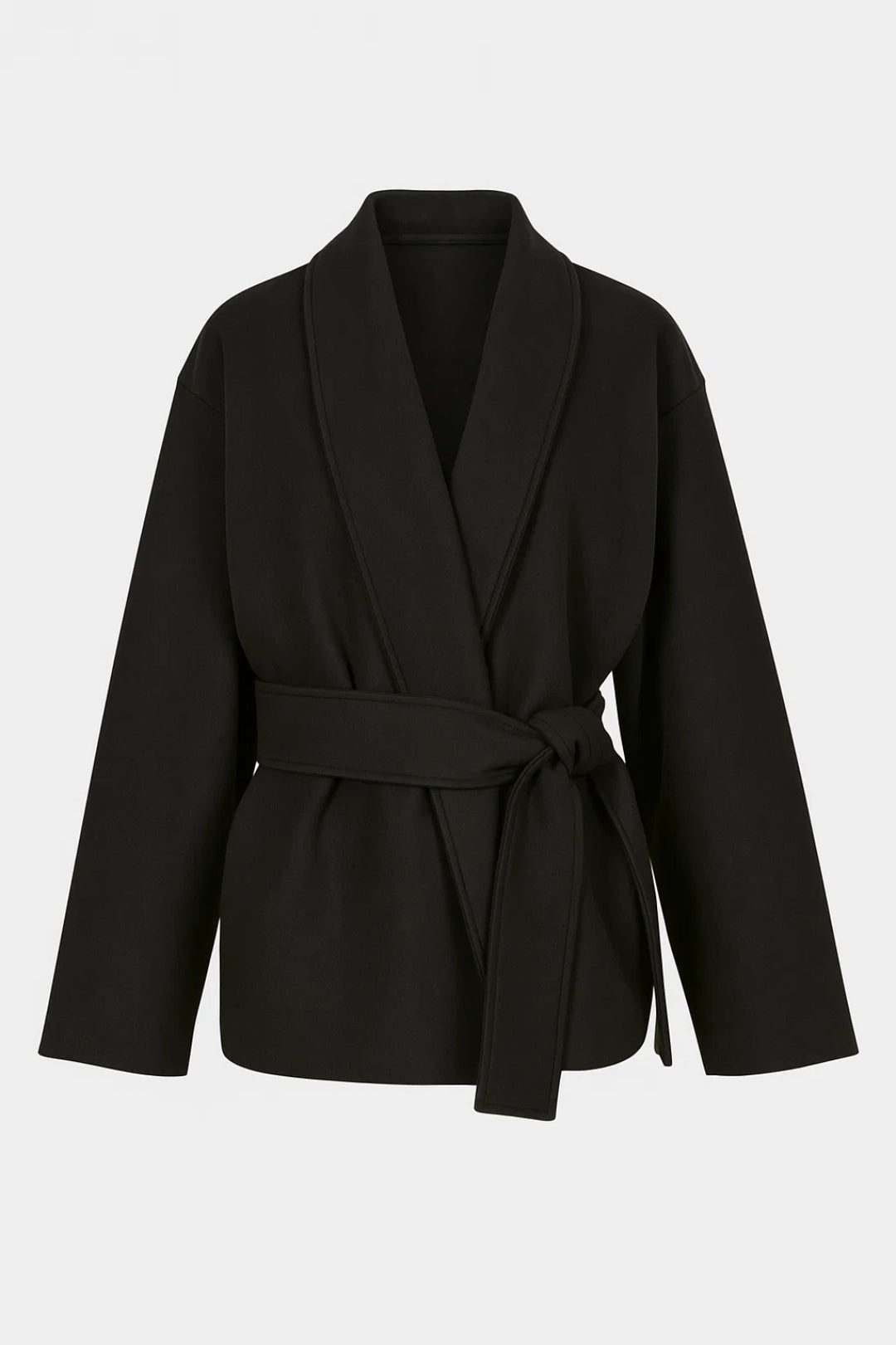 Nilde - Giacca Kimono Donna con Cintura da Annodare