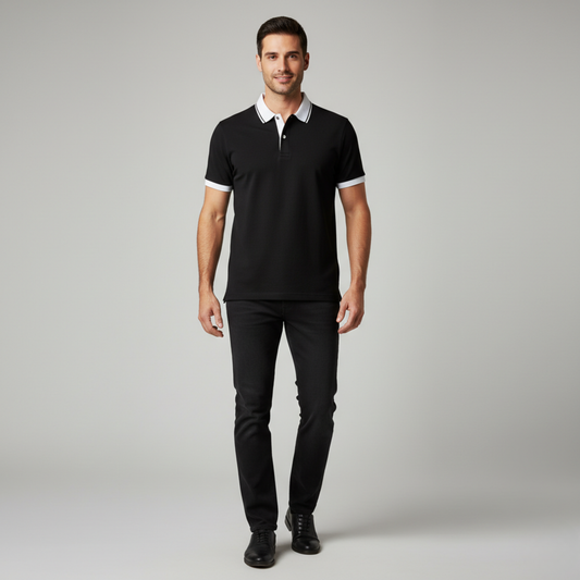 Jacopo – Polo Elegante Da Uomo Ultra Aderente E Moderna