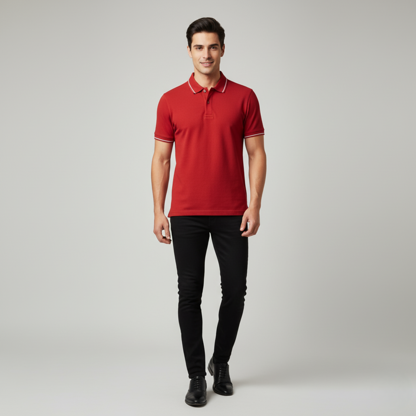 Jacopo – Polo Elegante Da Uomo Ultra Aderente E Moderna