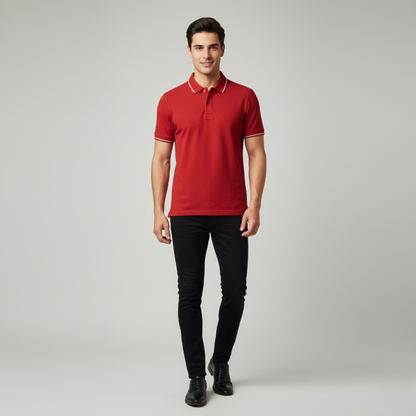 Jacopo – Polo Elegante Da Uomo Ultra Aderente E Moderna